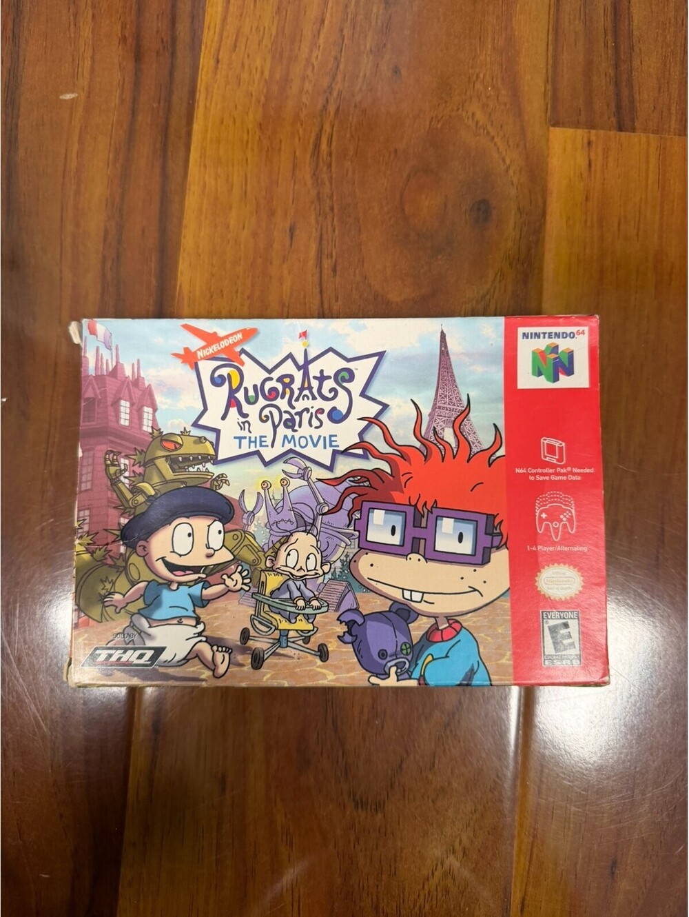 Rugrats in Paris The Movie (Nintendo 64 | N64) Authentic BOX ONLY